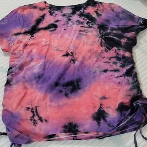 Nwt VS PINK tie dye shirt slim fit